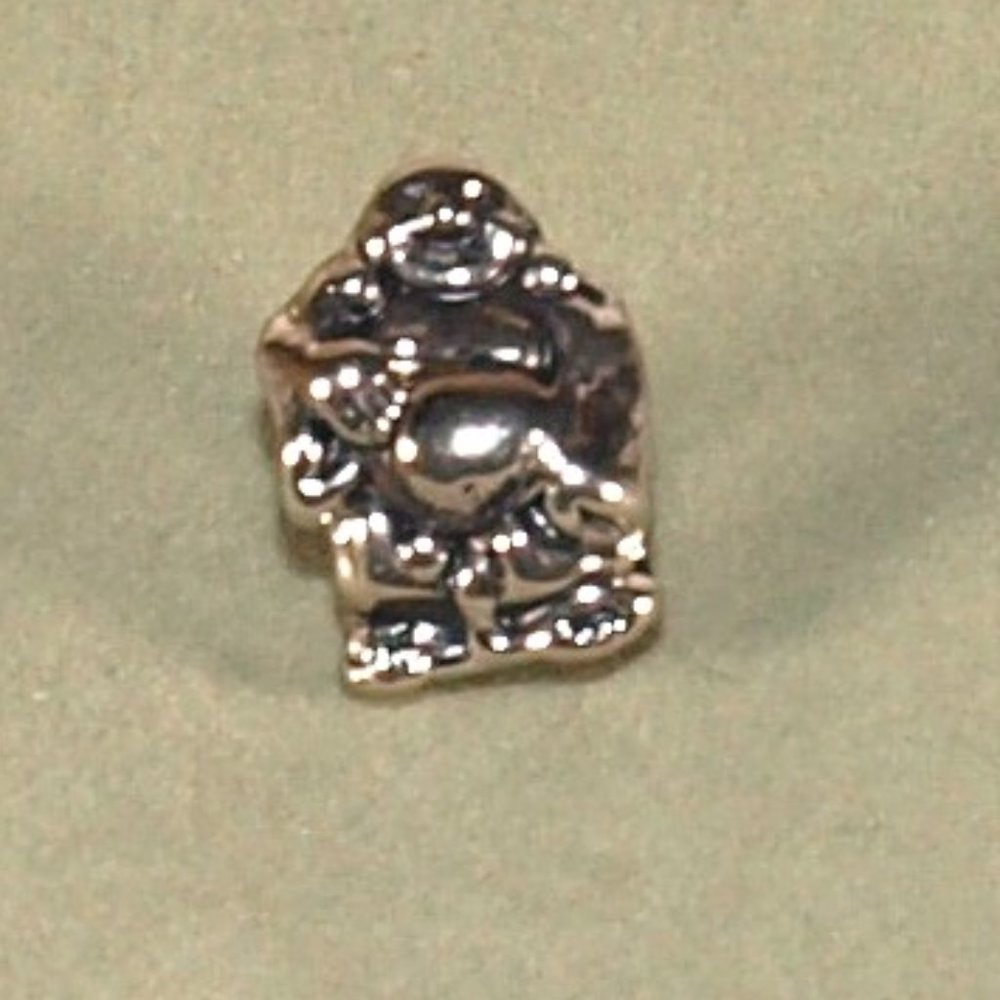 Judith Ripka Charms /Troll Bead – Double Sided Happy Buddha